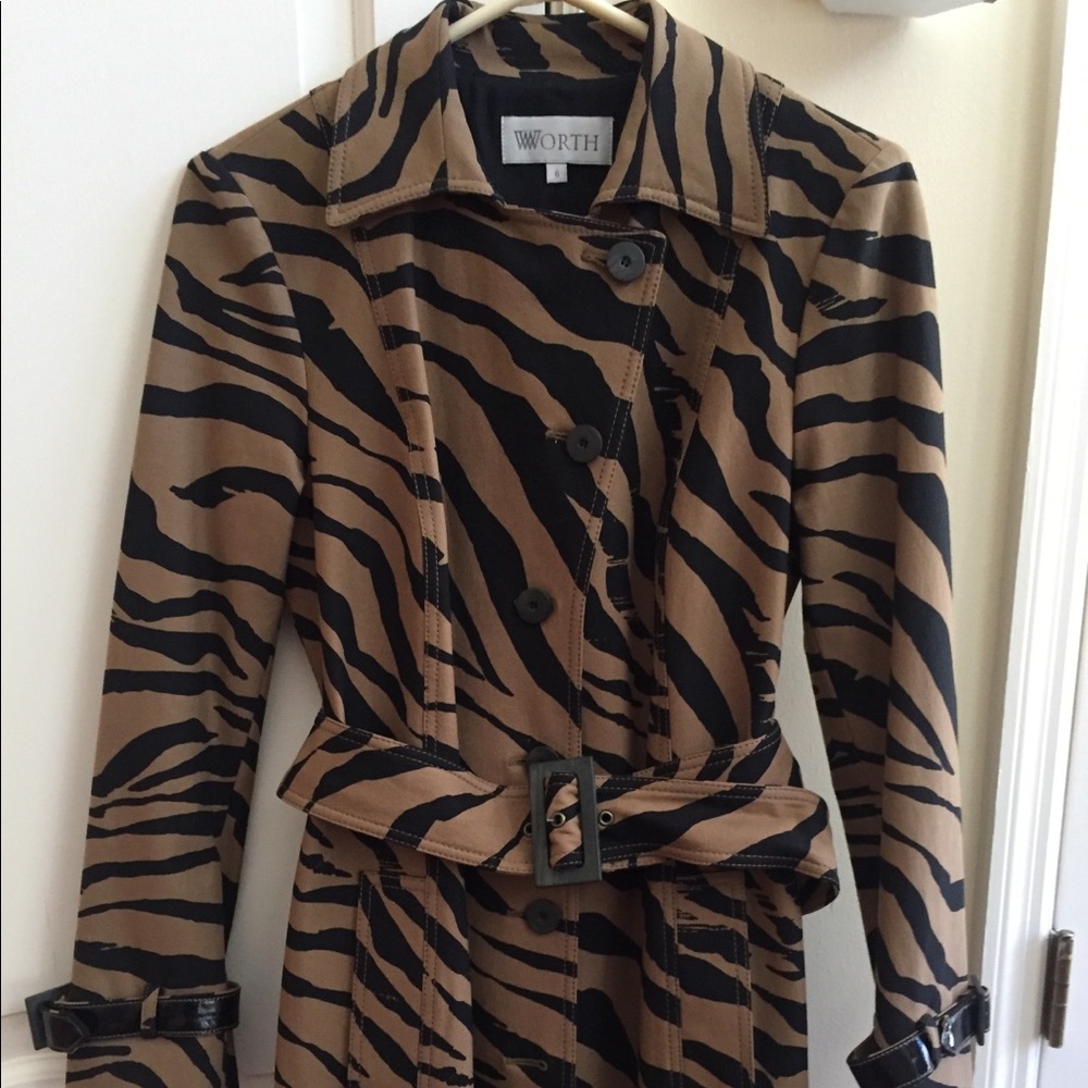 Worth Zebra raincoat size 6